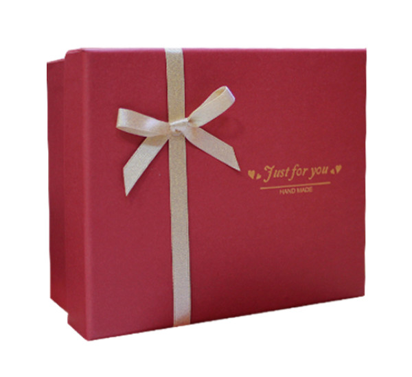 Коробка для подарков Just for you 107 (бордовая) №1