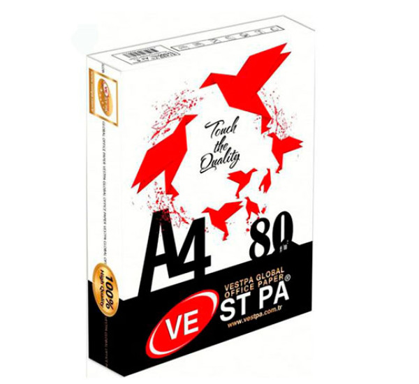 Бумага (А-4 80 г 500 л) "VESTPA" 