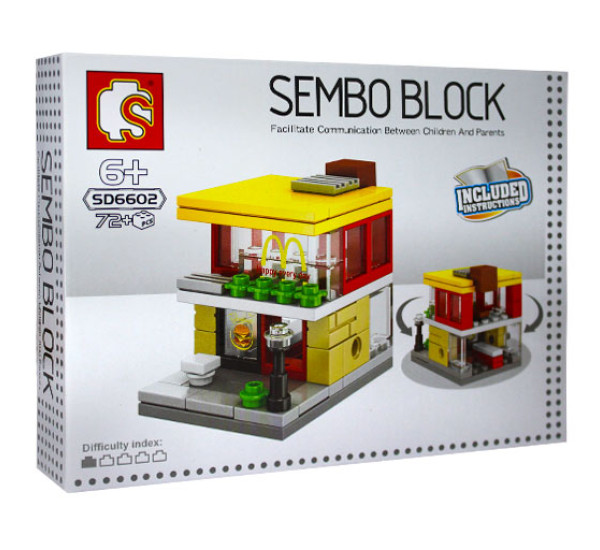 Конструктор Sembo Block 6602