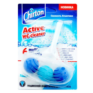 Подвесной очиститель для унитаза "Chirton" Свежесть Атлантики (45 г)
