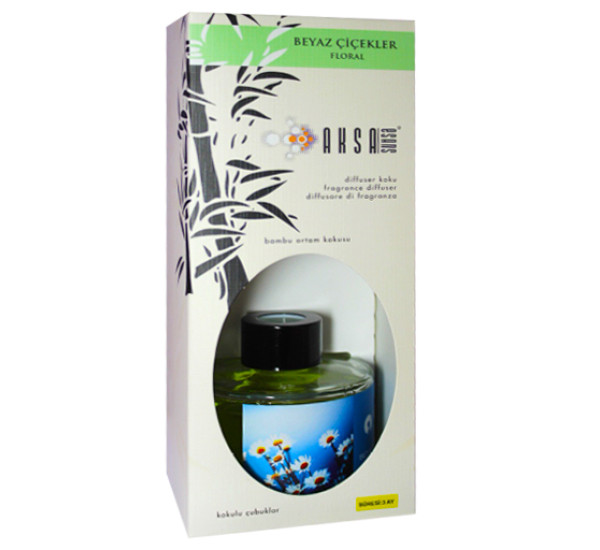 Аромадиффузор "AKSA"  Beyaz çiçekler (100 мл)