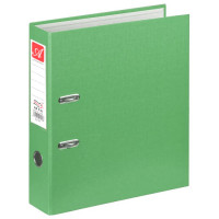Папка регистратор зелёная  (70 мм ) 554
