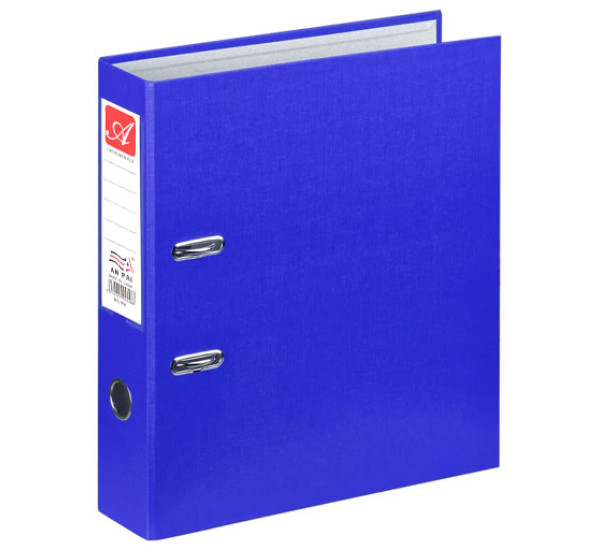 Папка регистратор синяя  (70 мм ) 554