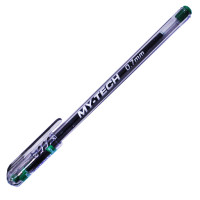 Ручка шариковая My-Tech 0.7 зеленая(Pensan) 2240 
