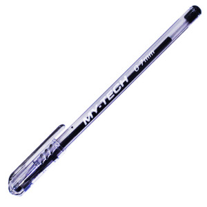 Ручка шариковая черная My-Tech 0.7 (Pensan) 2240