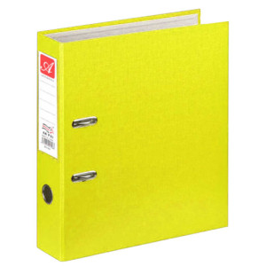 Папка регистратор желтые  (70 мм ) 554