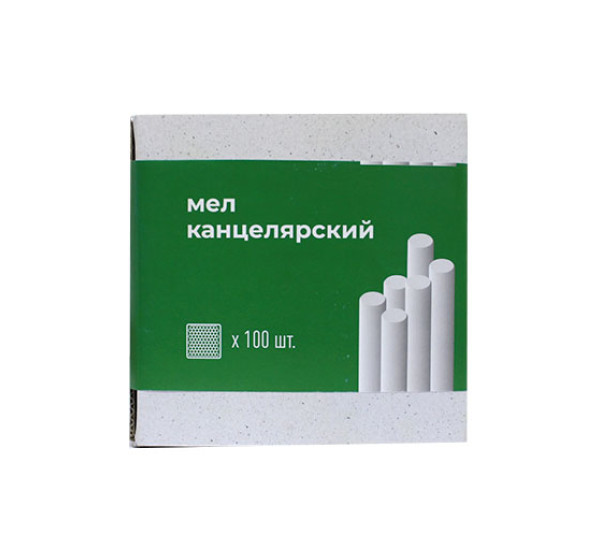 Мелки (белые 100шт) ТКМ