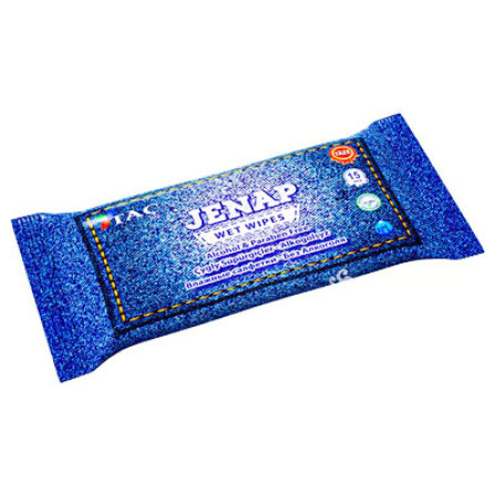 Влажные салфетки "Tac Hil" Jenap Smokingn  (15 шт)