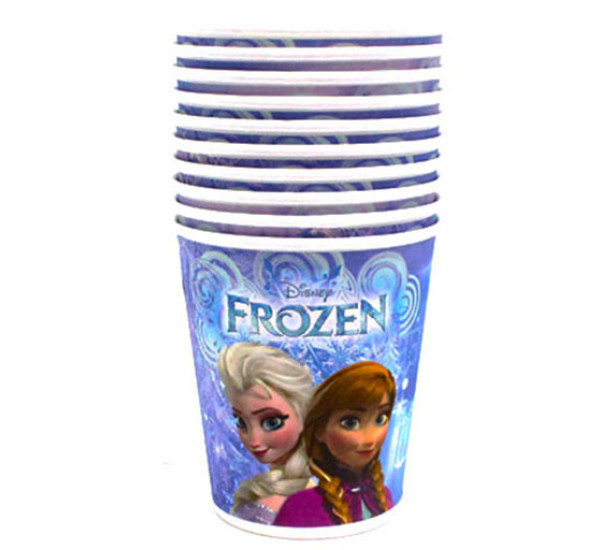 Стаканчики "Frozen" (8 oz mix) "Ecogap"