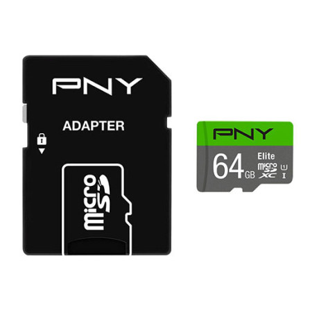 Карта памяти microsdxc-Elite PNY 64 Гб