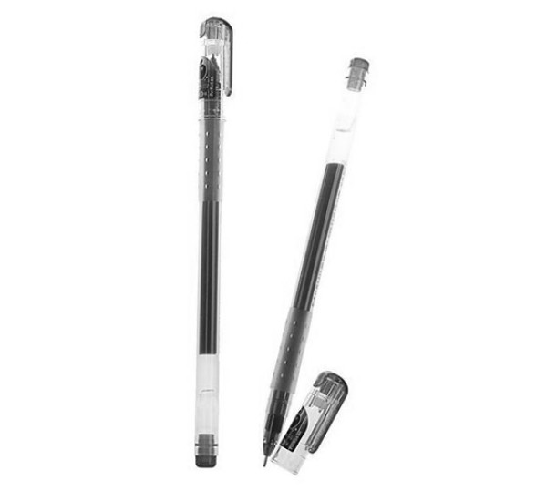 Ручка гелевая чёрная 0,4 мм HY1020 ZUIXUA