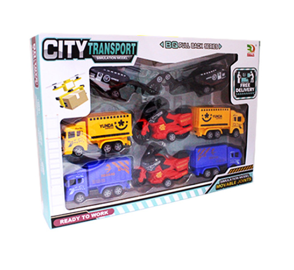 Игровой набор машины City transport BQ600-37