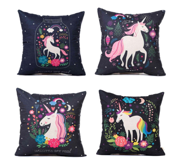 Дизайнерская подушка "Единорог"