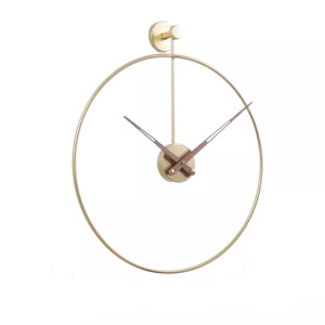 Настенные дизайнерские часы  60*60 (Золотого цвета)