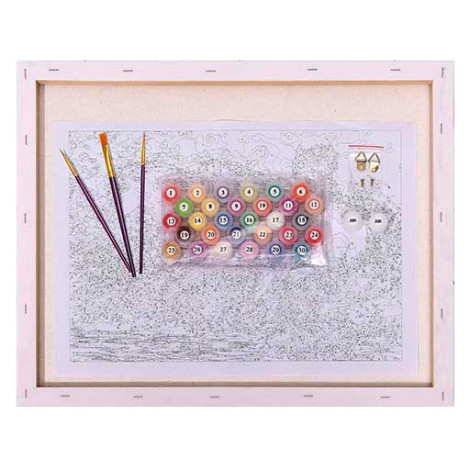 Картина по номерам 40х50 см MS8636 Балерина