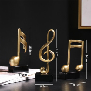 Статуэтка музыкальных нот