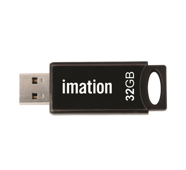 Накопитель (Флэш карт) USB Imation 32GB Sledge USB2.0 BLACK 