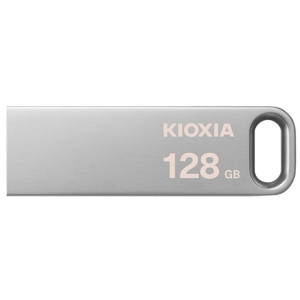 Накопитель (Флэш карты) USB Kioxia U366 128GB USB3.2 SILVER METAL