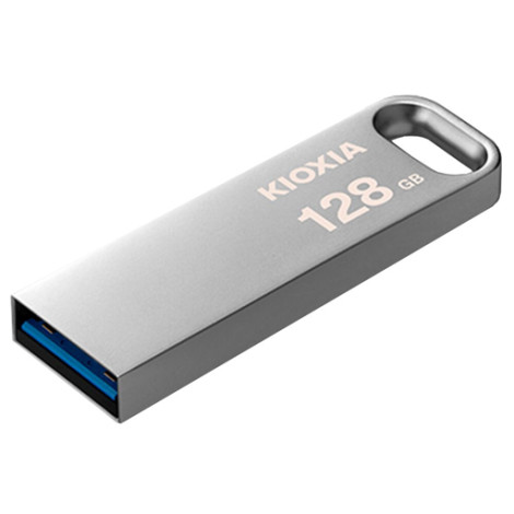 Накопитель (Флэш карты) USB Kioxia U366 128GB USB3.2 SILVER METAL 