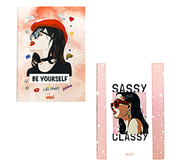 Блокнот мини Girl Power Vuki