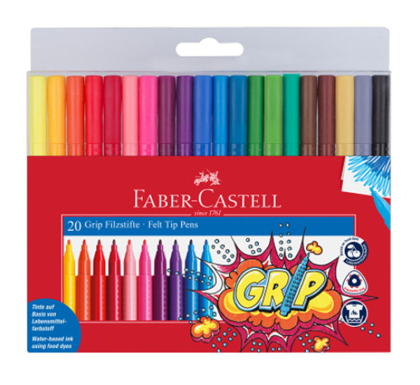 Фломастеры 20 цв Faber Castell