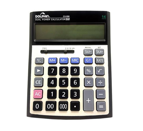 Калькулятор 12 digit CX-556  (Dolphin)