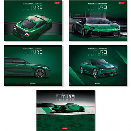 Альбом 48 л Зеленая ракета