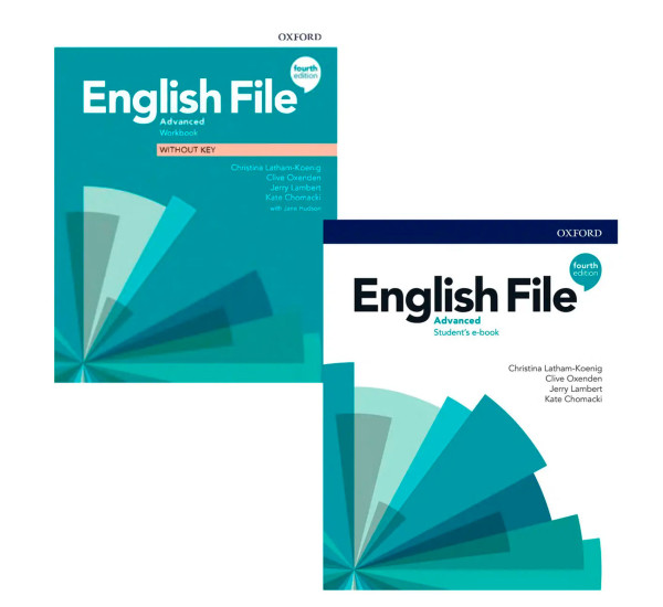 English File. Advansed 4 edition student and workbook +DVD