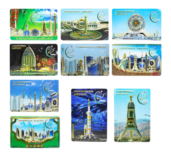 Магнит "Aşgabat" 12*8 см
