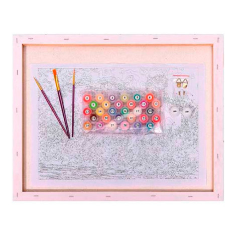 Картина по номерам 40х50 см MS8602 Букет ромашек