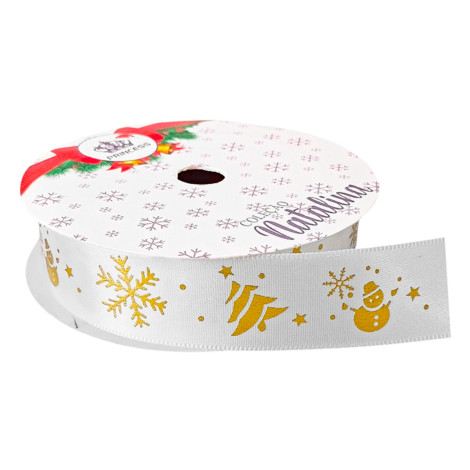 Лента новый год 2,5см*1-М