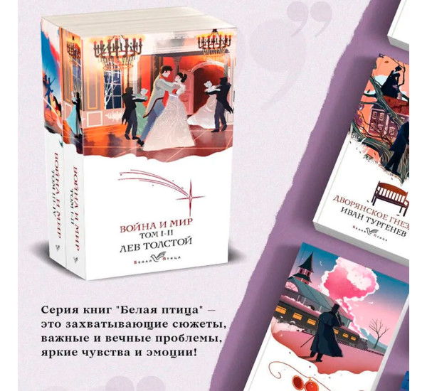 Война и мир (комплект из 2 книг), Толстой Л.Н.