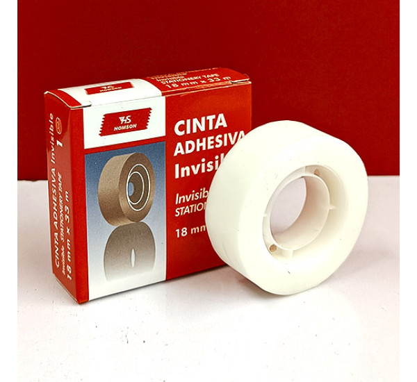 Скотч невидимый 18mm*33 m  HOMSON