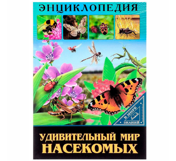 ЭНЦИКЛОПЕДИЯ. В МИРЕ ЗНАНИЙ. УДИВИТЕЛЬНЫЙ МИР НАСЕКОМЫХ.