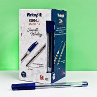Ручка шариковая синяя 1.0 mm "Writepik" GEN-Z