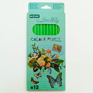 Карандаши цветные (12 цв.) "Braden"  №BD8056-12