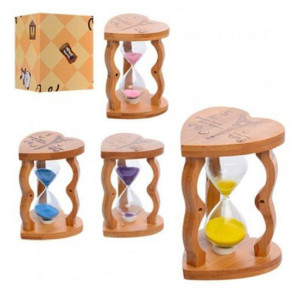 Песочные часы на 10 минут (Paris) деревянные №60