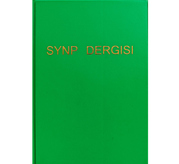 Обложка "Synp Dergisi" А-4