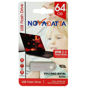 Флэш карта Volcano Metal 64GB NOVADATA