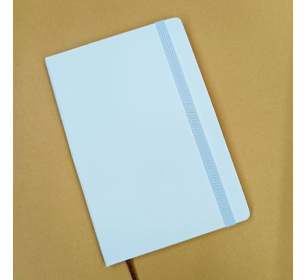 Блокнот  А-5 клетка тв. обложка Белый