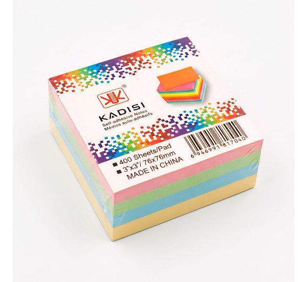 Стикеры 3"x3"  76 х76 мм 400л.