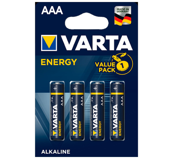 Батарейки AAA Varta Energy 4шт LR03