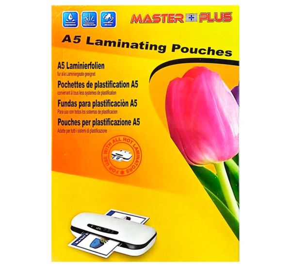 Пленка для ламинатора "Master+Plus" (A4 125 mic)