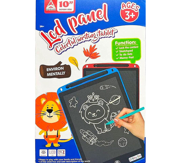 Планшет для рисования и записей LCD 10" Baibain BB1002