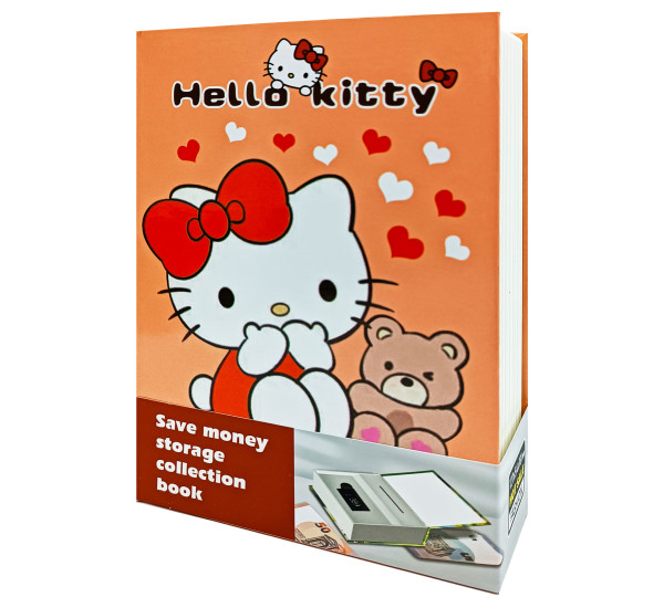 Книга-сейф "HELLO KITTY" 127*54*181 mm