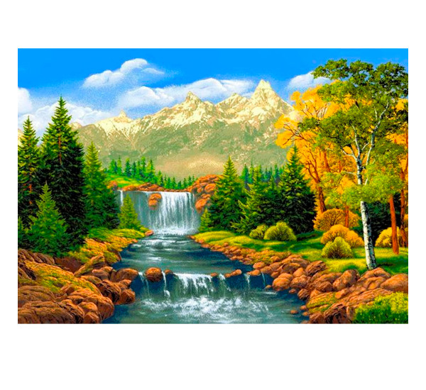Алмазная картина 20*30 см JS-21277