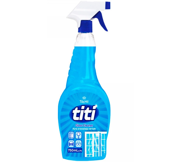 Спрей для чистки стекол titi "TäçHil" (750 мл)