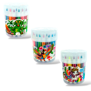 Фломастеры 24 цв Tongdi 6877-24