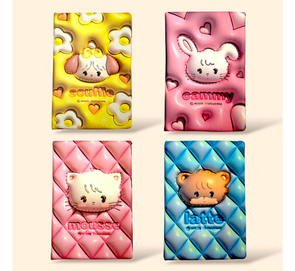 Блокнот А-6 мягкий MHR020135