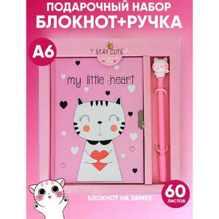 Блокнот с ручкой CT-32k Cat